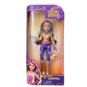 Unicorn Academy Sophia Doll Netflix Edition Gold Jacket & Purple Star Pants NEW